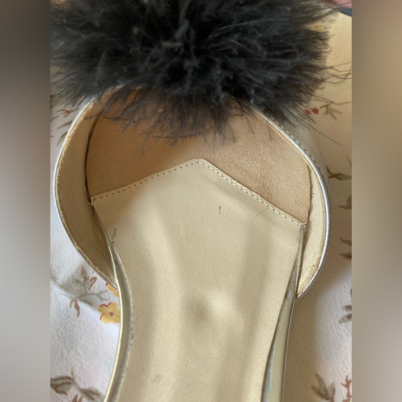 Frances Valentine Pauline Silver flats 8.5 - Picture 2 of 11